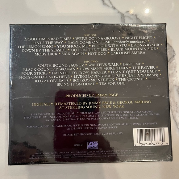 LED ZEPPELIN BOXED SET 2. 31 tracks from Led Zeppelin’s nine studio albums. - Picture 7 of 8